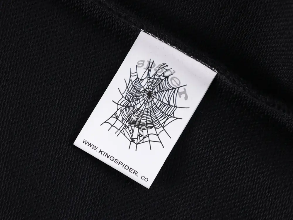 Sp5der I Heart SP5 Souvenir Hoodie Black – Bild 17