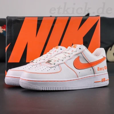VLONE x Nike Air Force 1 '07 LV8 Low Weiß und Orange
