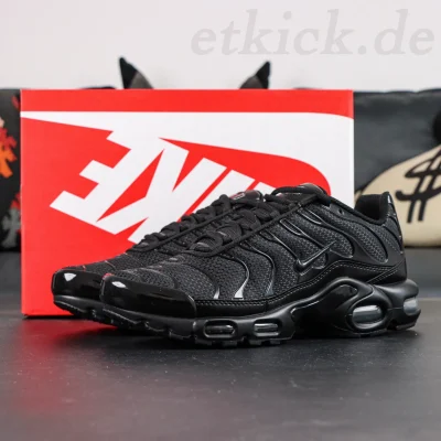 Air Max Plus TN Retro Laufschuhe mit Dämpfung, Schwarz