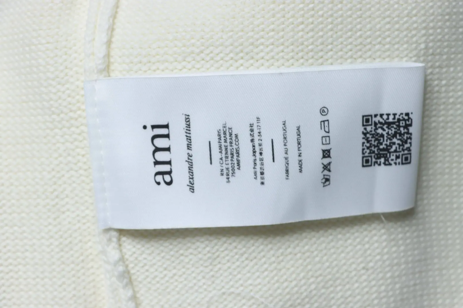 Ami 21Fw Pullover mit gesticktem Herzlogo und Rundhalsausschnitt – Bild 11