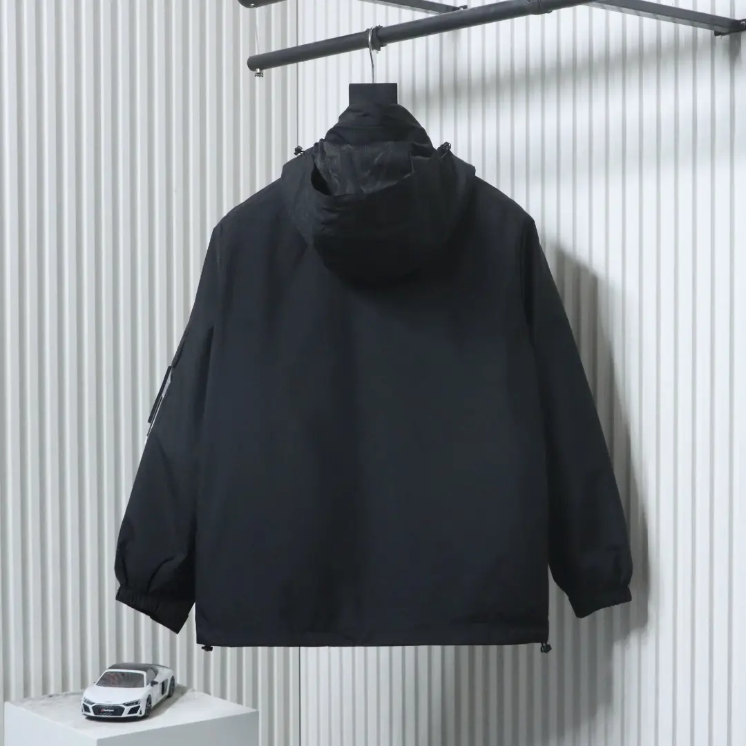 David Light-TC Stehkragen-Jacke mit Reißverschluss und einfarbigem Logo L-4XL – Bild 14