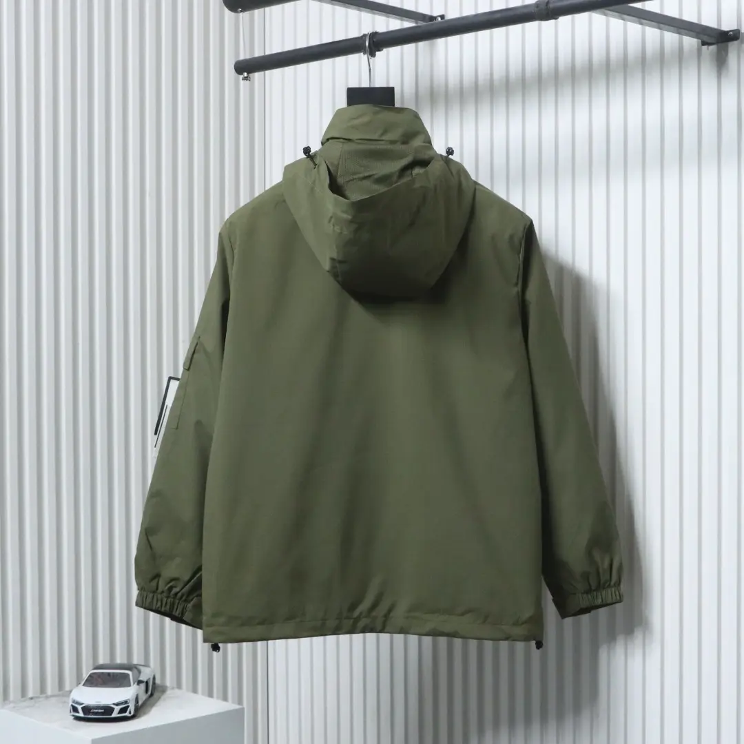 David Light-TC Stehkragen-Jacke mit Reißverschluss und einfarbigem Logo L-4XL – Bild 16