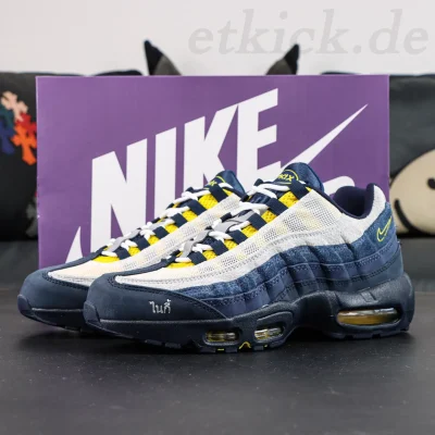 Eric Koston x Nike Air Max 95 Obsidian and Speed ​​Yellow
