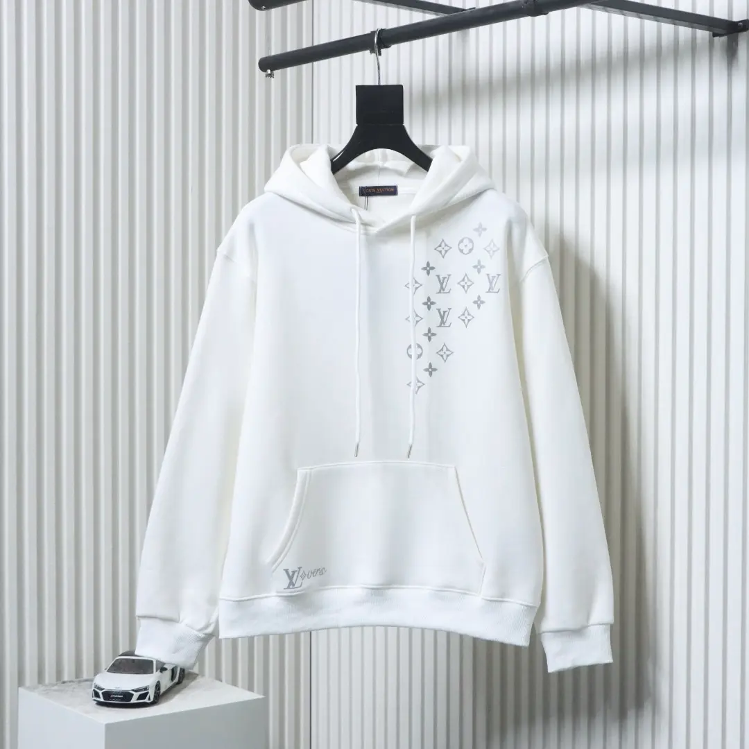 Hoodie mit Diamantmuster – Bild 12