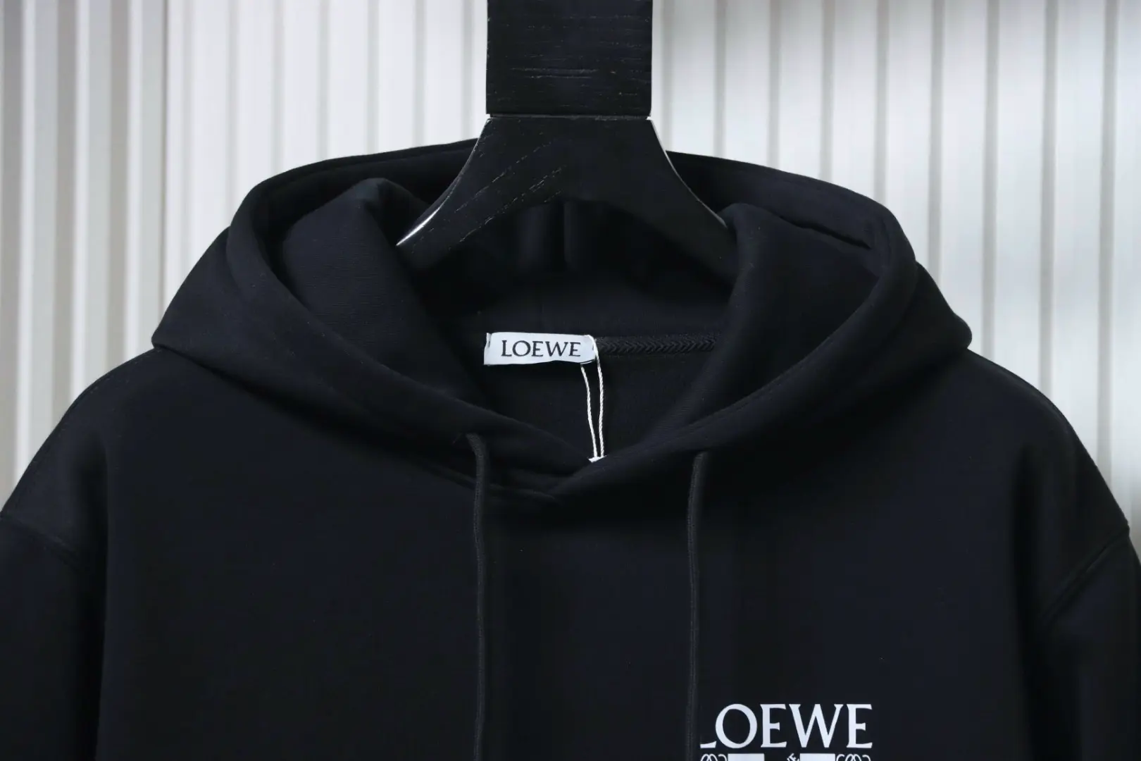 Karierter Hoodie aus hochwertigem, gekämmtem Baumwollstoff – Bild 3
