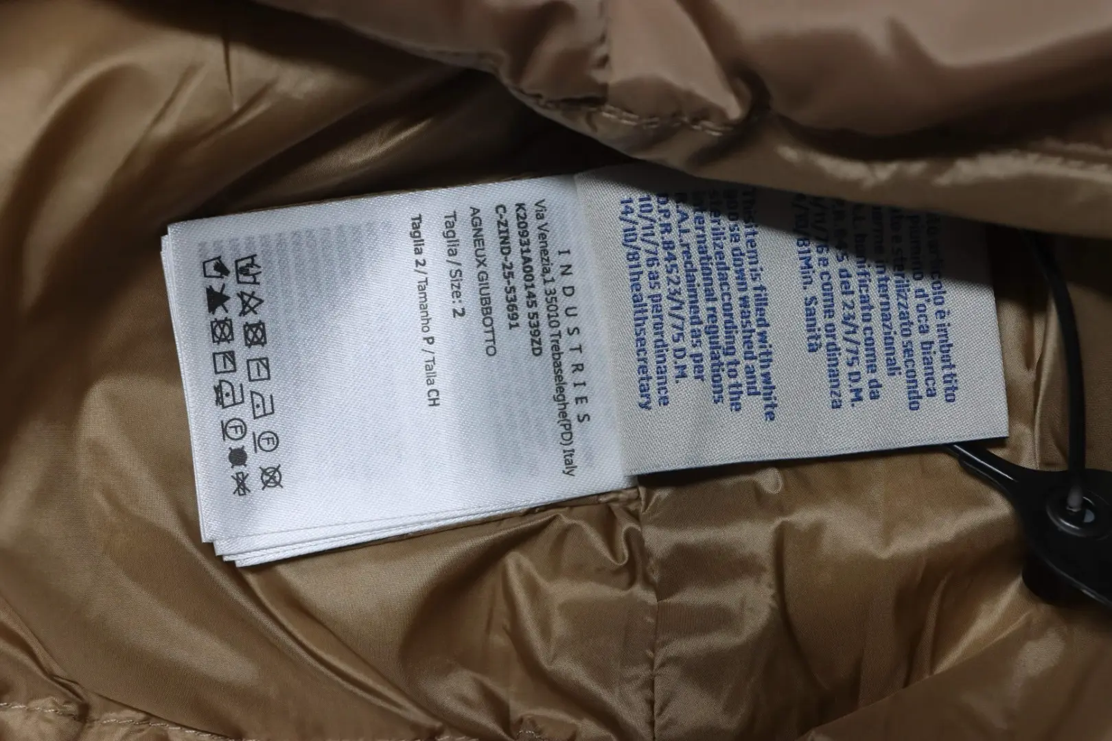 Moncler Agneux Square Stepp-Daunenjacke mit Kapuze – Bild 7