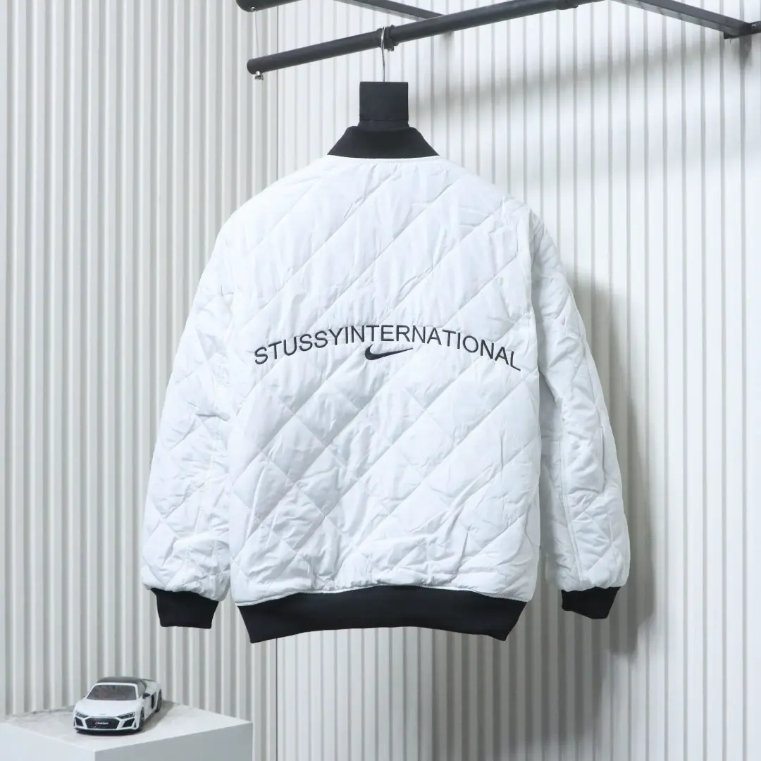 Nike x Stussy FW23 Logo-bestickte Wendejacke M-XXL – Bild 4