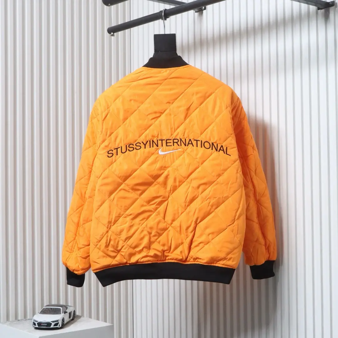 Nike x Stussy FW23 Logo-bestickte Wendejacke M-XXL – Bild 15