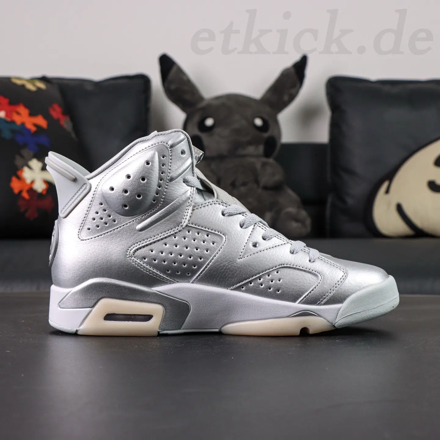 PSG x Jordan Air Jordan 6 PSG 2026 Liquid Silver – Bild 6