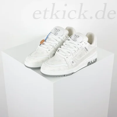 Trainer Sneaker Weiß Klassischer Cardigan