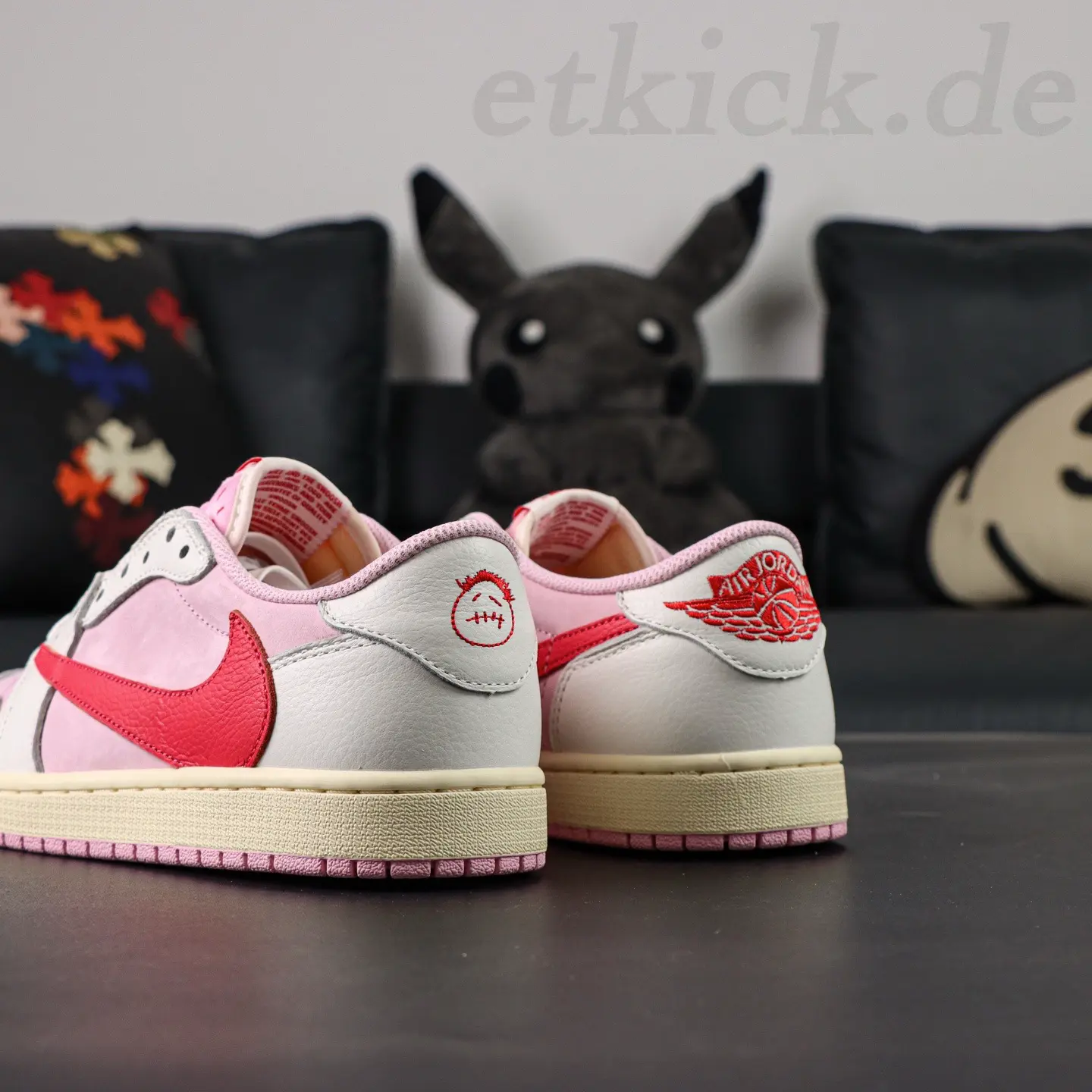 Travis Scott x Air Jordan 1 Low OG Tropical Pink – Bild 7