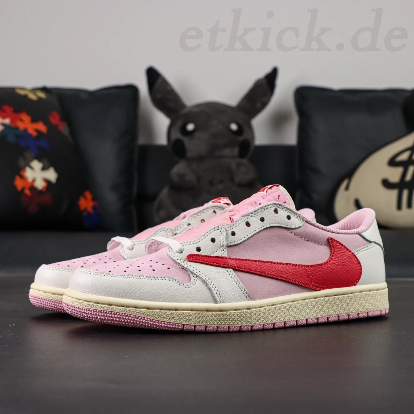 Travis Scott x Air Jordan 1 Low OG Tropical Pink – Bild 2