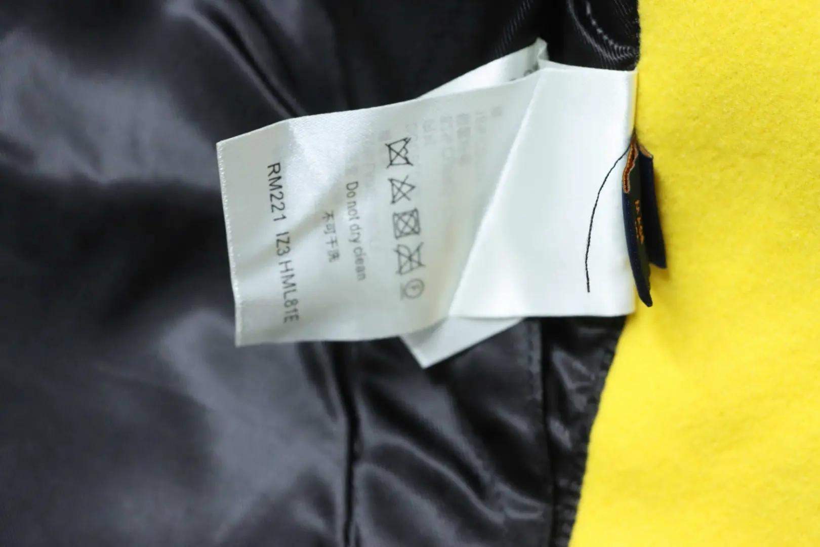 Tyler-Kollaboration Baseballjacke aus Frottee mit Blumenmuster und Stickerei – Bild 7