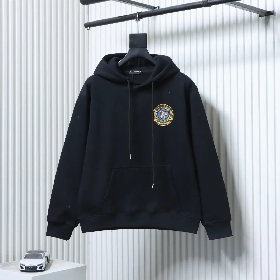 Balenciaga 25FW Badge Hoodie – Bild 11