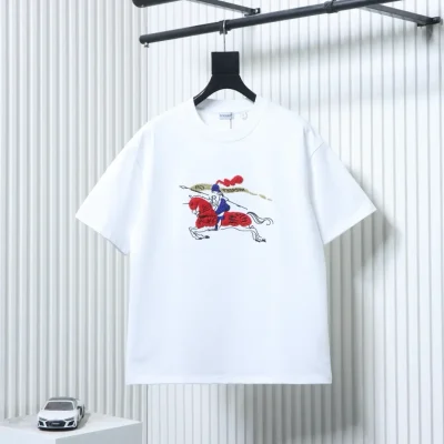 Fleece War Horse Rundhals-T-Shirt mit kurzen Ärmeln12