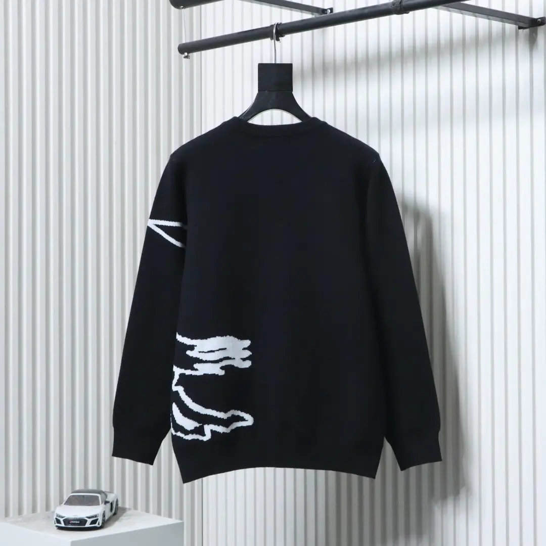 Knight Warhorse Jacquard Rundhalspullover – Bild 2