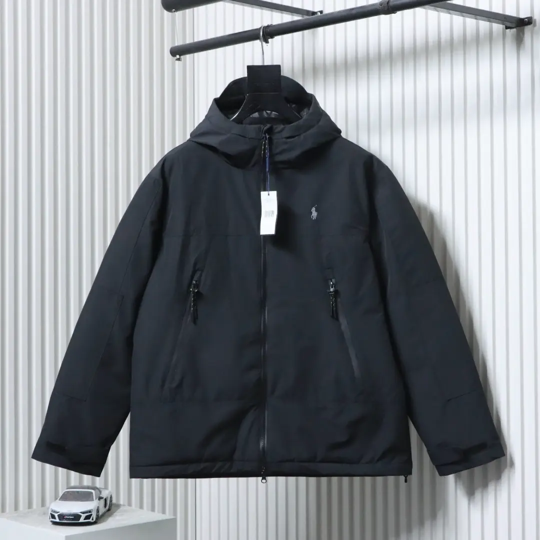 Ralph Lauren Daunenjacke mit Kapuze und gesticktem Logo – Bild 12