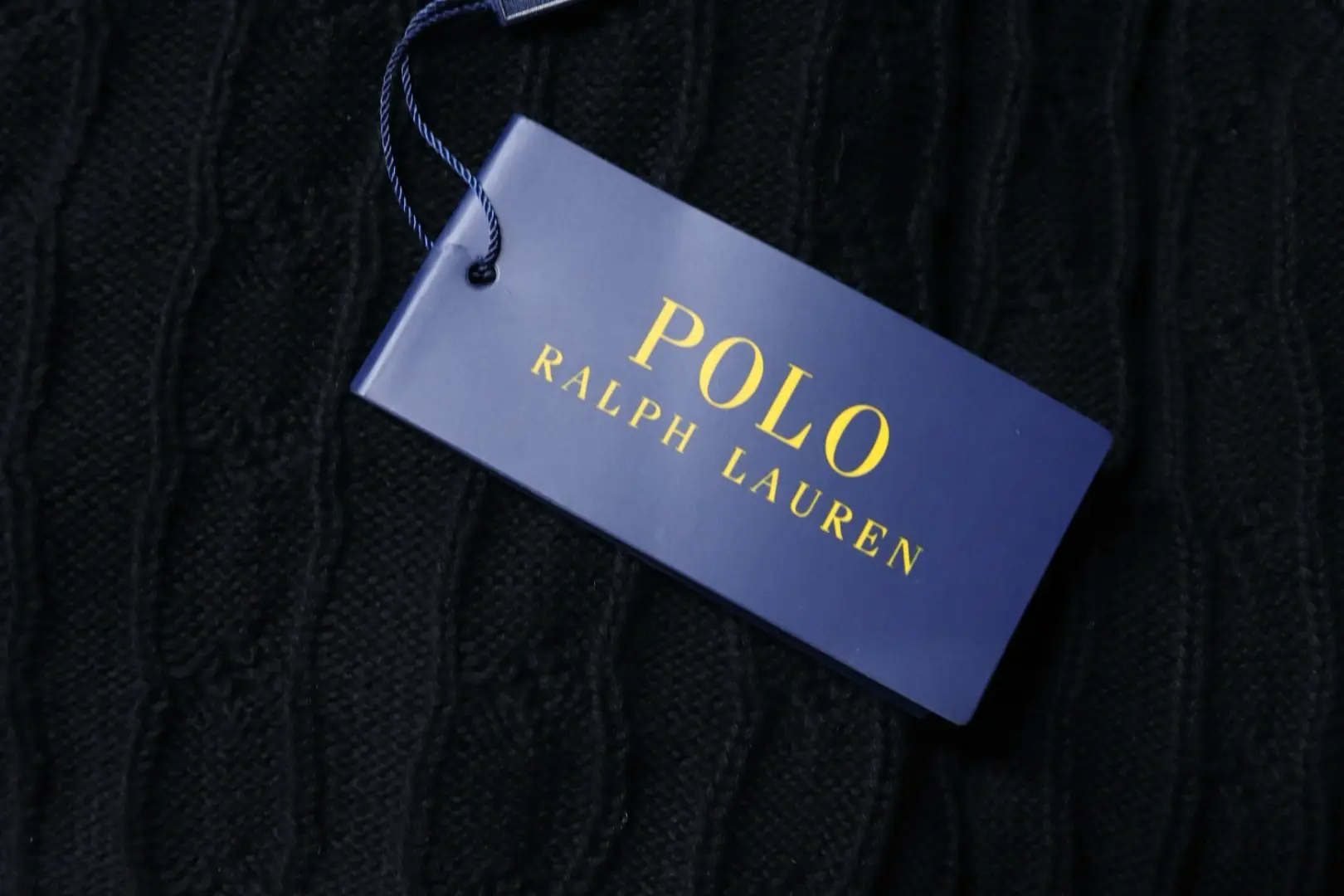 Ralph Lauren Kapuzenpullover mit gesticktem Logo und Zopfmuster – Bild 6