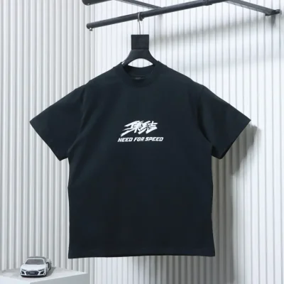 Balenciaga 24FW Need for Speed ​​Kollaboration Kurzarm-T-Shirt