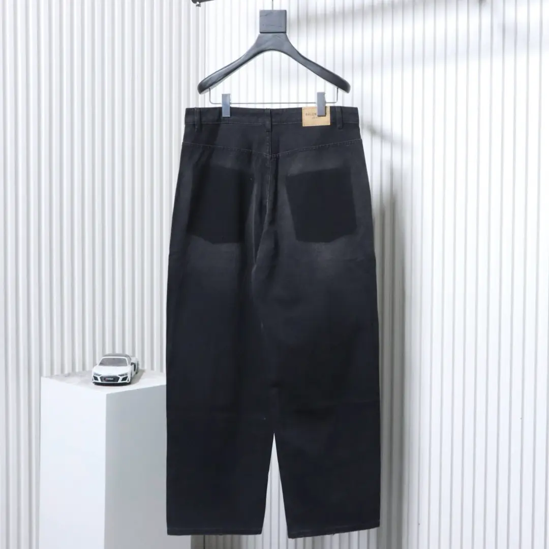 Balenciaga 24SS Neue Jeans mit umgedrehten Taschen – Bild 2