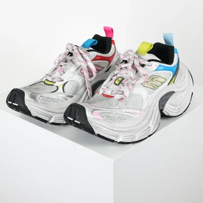 Balenciaga Damen-Sneaker 6XL 'Weiß-Rosa-Mehrfarbig'