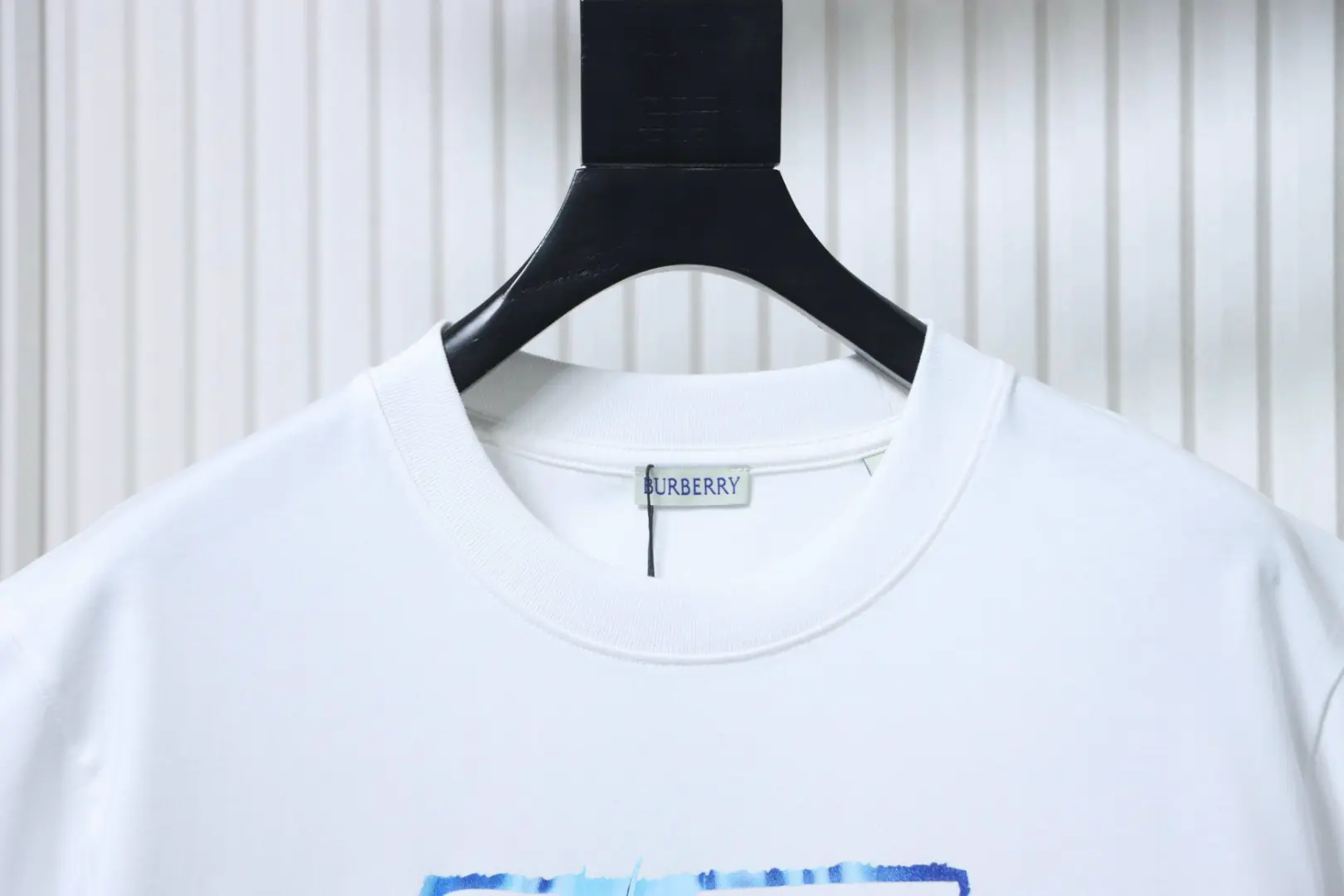 Baumwoll-T-Shirt mit Distelmuster und kurzen Ärmeln – Bild 7