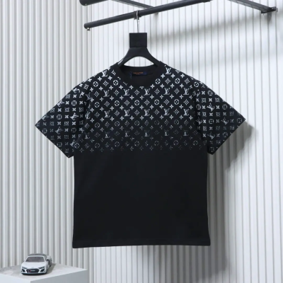 Klassisches Kurzarmhemd mit Logo-Farbverlauf