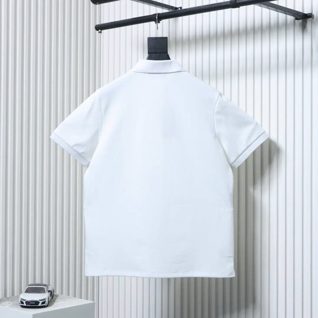 Kurzarm-Poloshirt mit Doppel-F-Metalllogo M-XXL – Bild 2