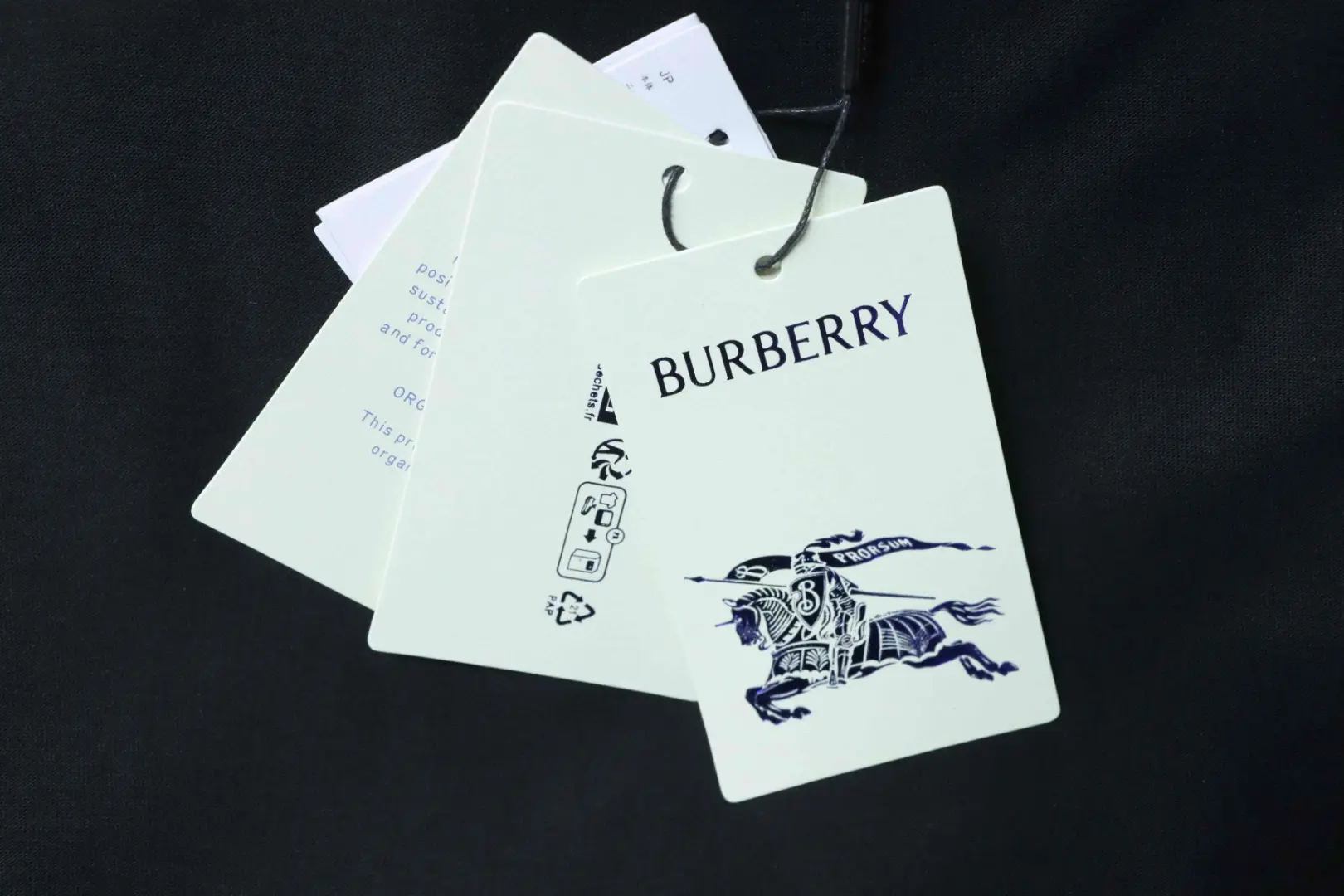 Kurzarm-T-Shirt mit Farbverlauf, Karomuster und Logo-Print eines Kriegspferdes – Bild 9