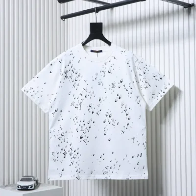 Kurzarm-T-Shirt mit Wassertropfen-Logo