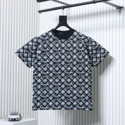 Kurzarm-T-Shirt mit durchgehendem Logo