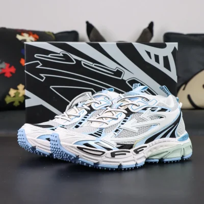 Off-White Wmns Be Right Back Weiß Hellblau