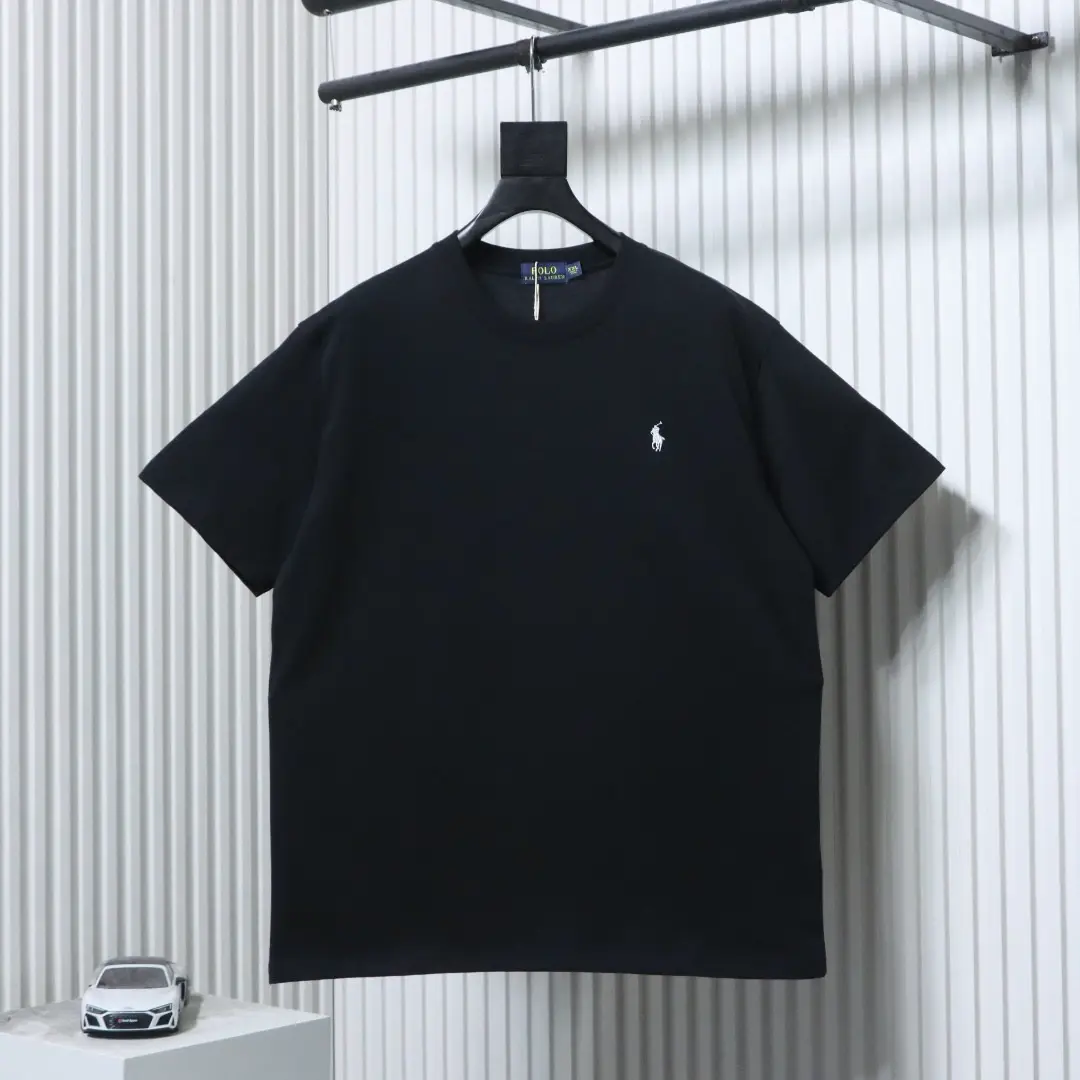 Ralph Lauren Klassisches, besticktes Kurzarm-T-Shirt mit Pony-Logo – Bild 11