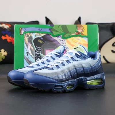 Yu-Gi-Oh! x Nike Air Muscle 95 Sneaker, Blau