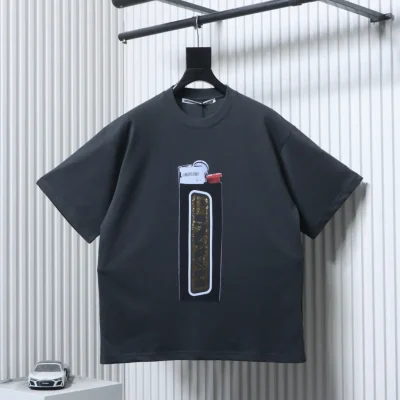 Alexander Wang 2026 Neues Kurzarm-T-Shirt mit leichterem Print