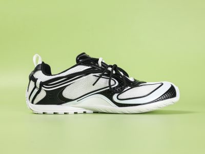 BALENCIAGA Damen-Sneaker Radar „Weiß und Schwarz“