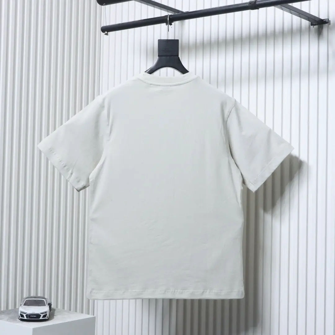 BBR Blaues besticktes Kurzarmshirt – Bild 2