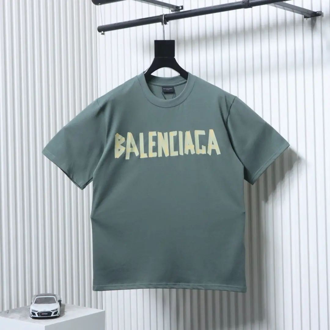 Balenciaga-Masken-Kurzarm-T-Shirt – Bild 15