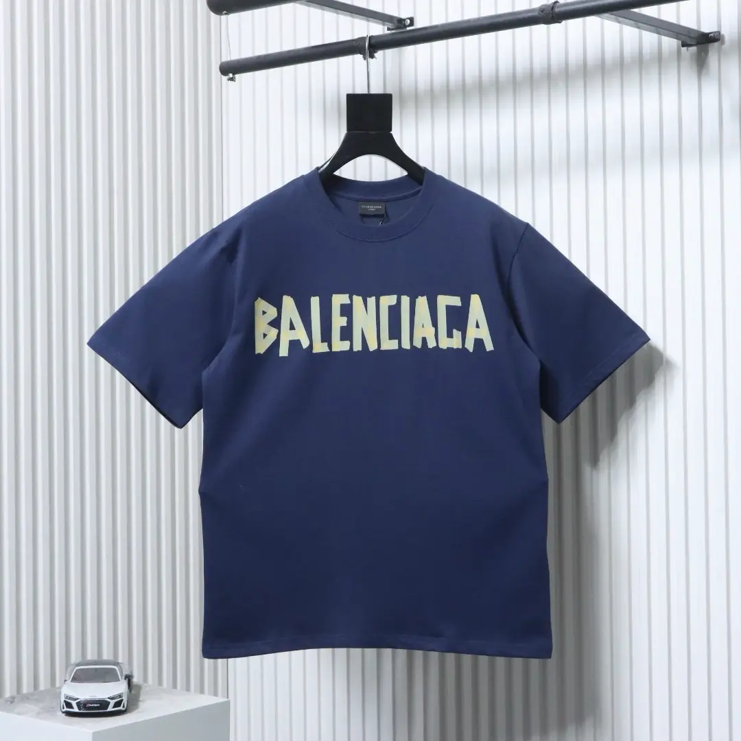 Balenciaga-Masken-Kurzarm-T-Shirt – Bild 18