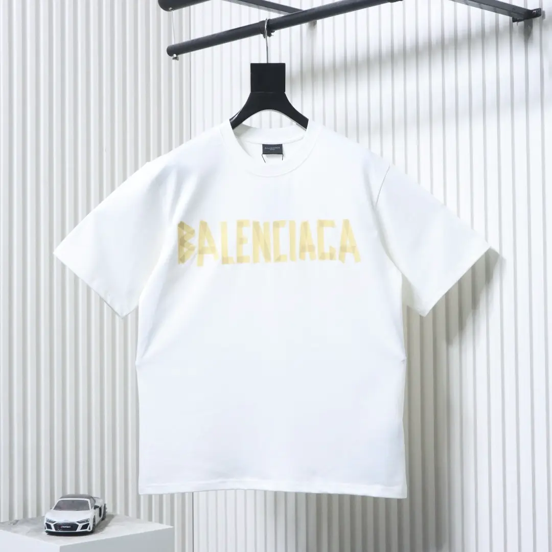 Balenciaga-Masken-Kurzarm-T-Shirt – Bild 11