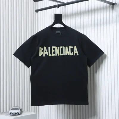 Balenciaga-Masken-Kurzarm-T-Shirt