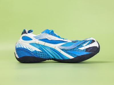 Balenciaga Soleless Sneakers in Blau