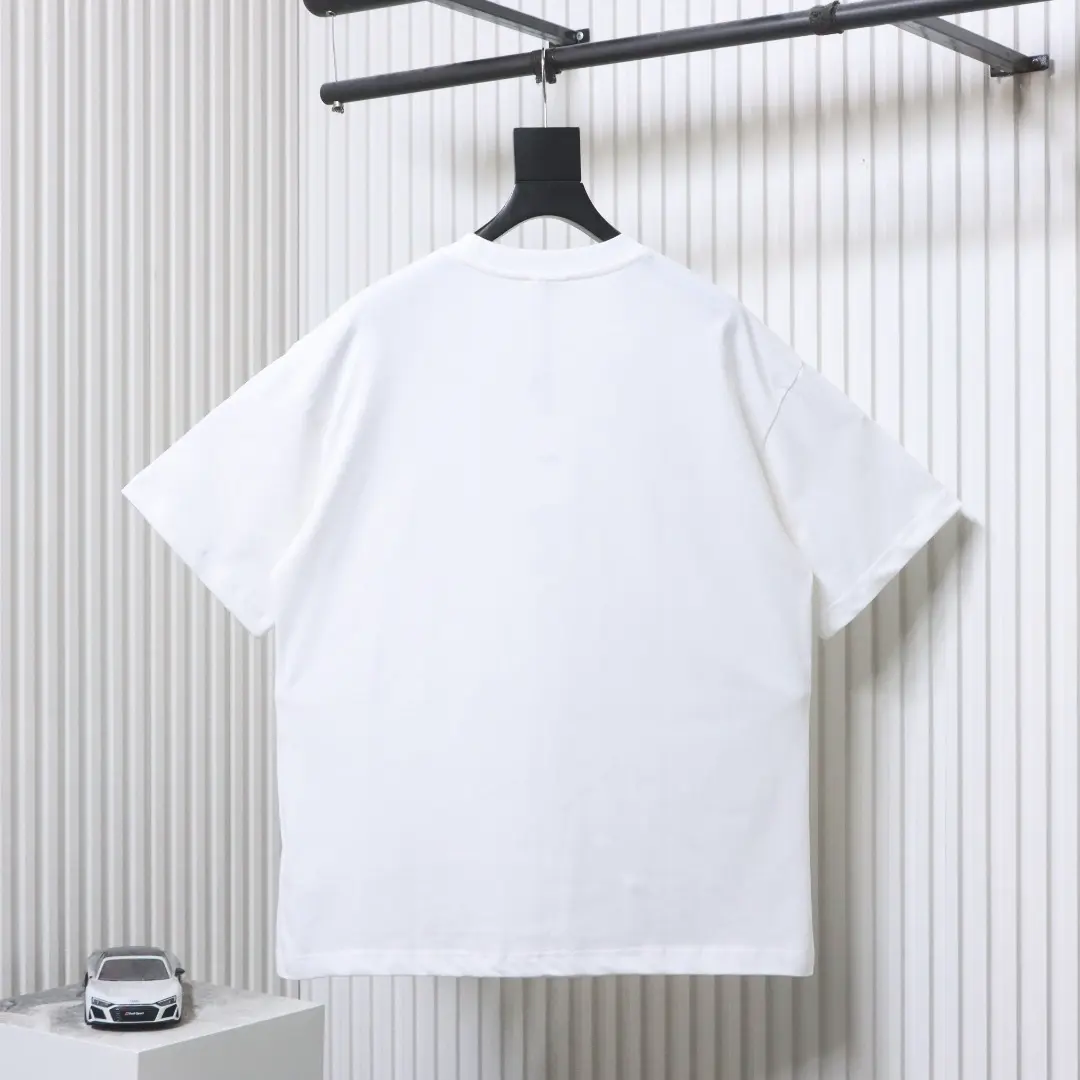 Celine T-Shirt mit klassischem Logo-Print und kurzen Ärmeln – Bild 12