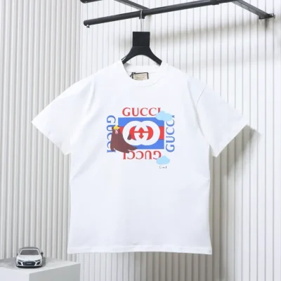 Kurzärmeliges Hemd mit gemaltem Cartoon-Karo-Muster