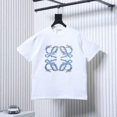 Kurzärmeliges Top mit Wellen-Logo-Print2