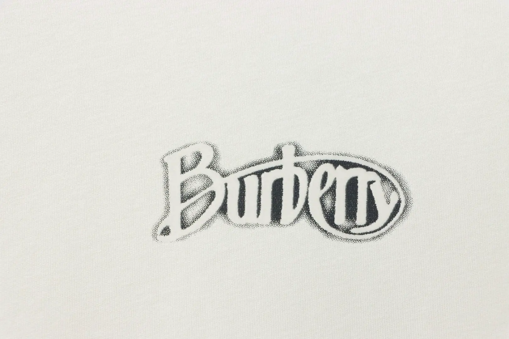 Kurzarm-T-Shirt im Retro-Stil mit Logo-Flockdruck zum Sammeln – Bild 7