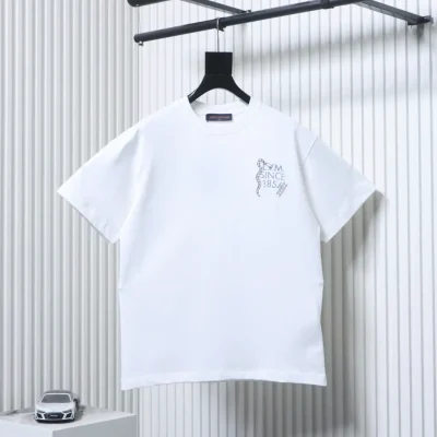 Kurzarmhemd mit Schachbrettmuster und Schlangenleiter-Print