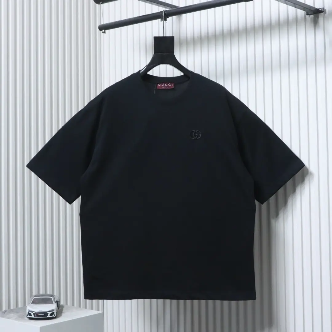 Kurzarmhemd mit gesticktem Doppel-G-Logo – Bild 11