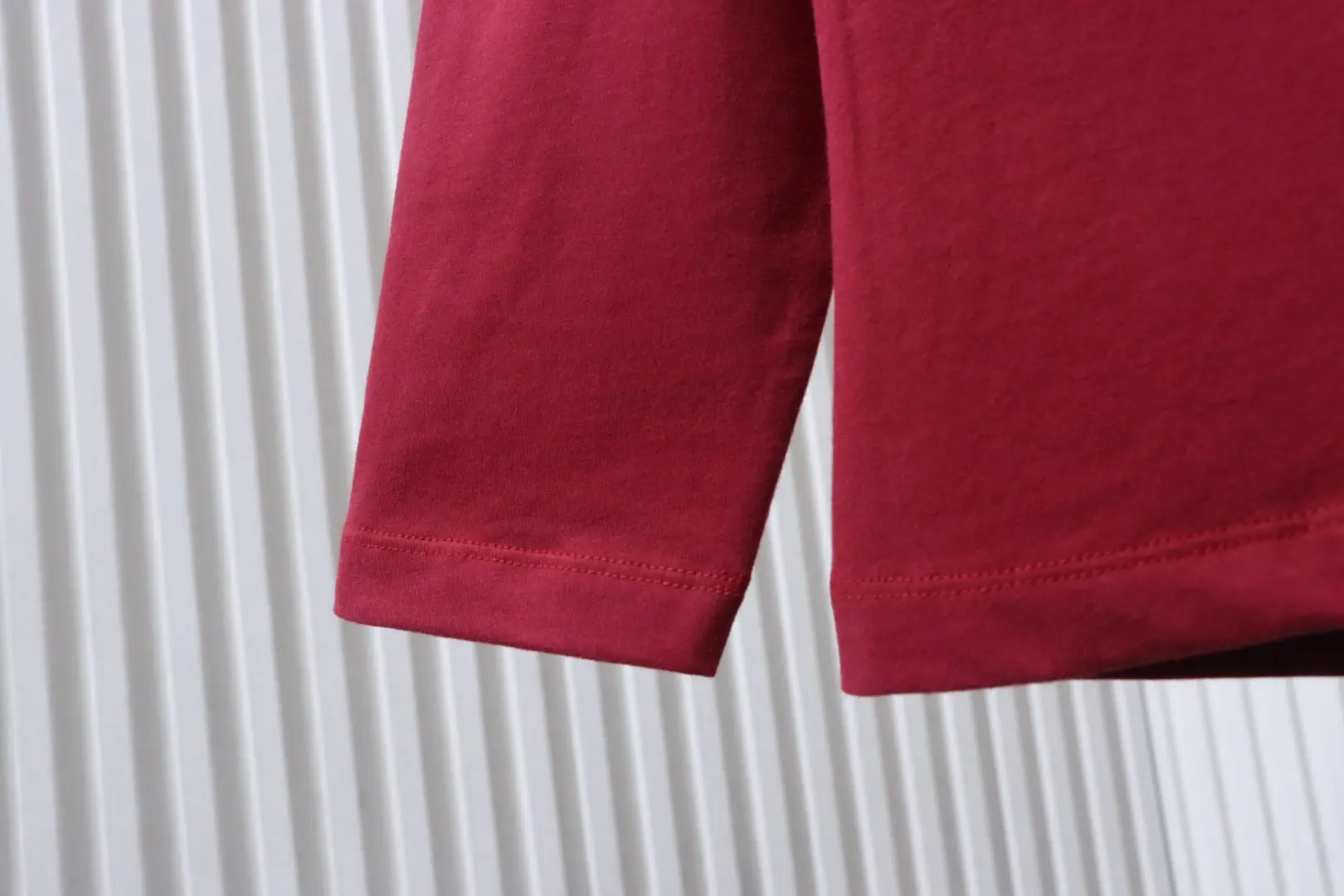 Langarm-T-Shirt mit Farbblockmuster – Bild 5