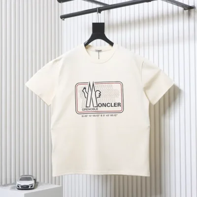 Moncler Mountain Coordinates Kurzarm-T-Shirt mit Aufdruck